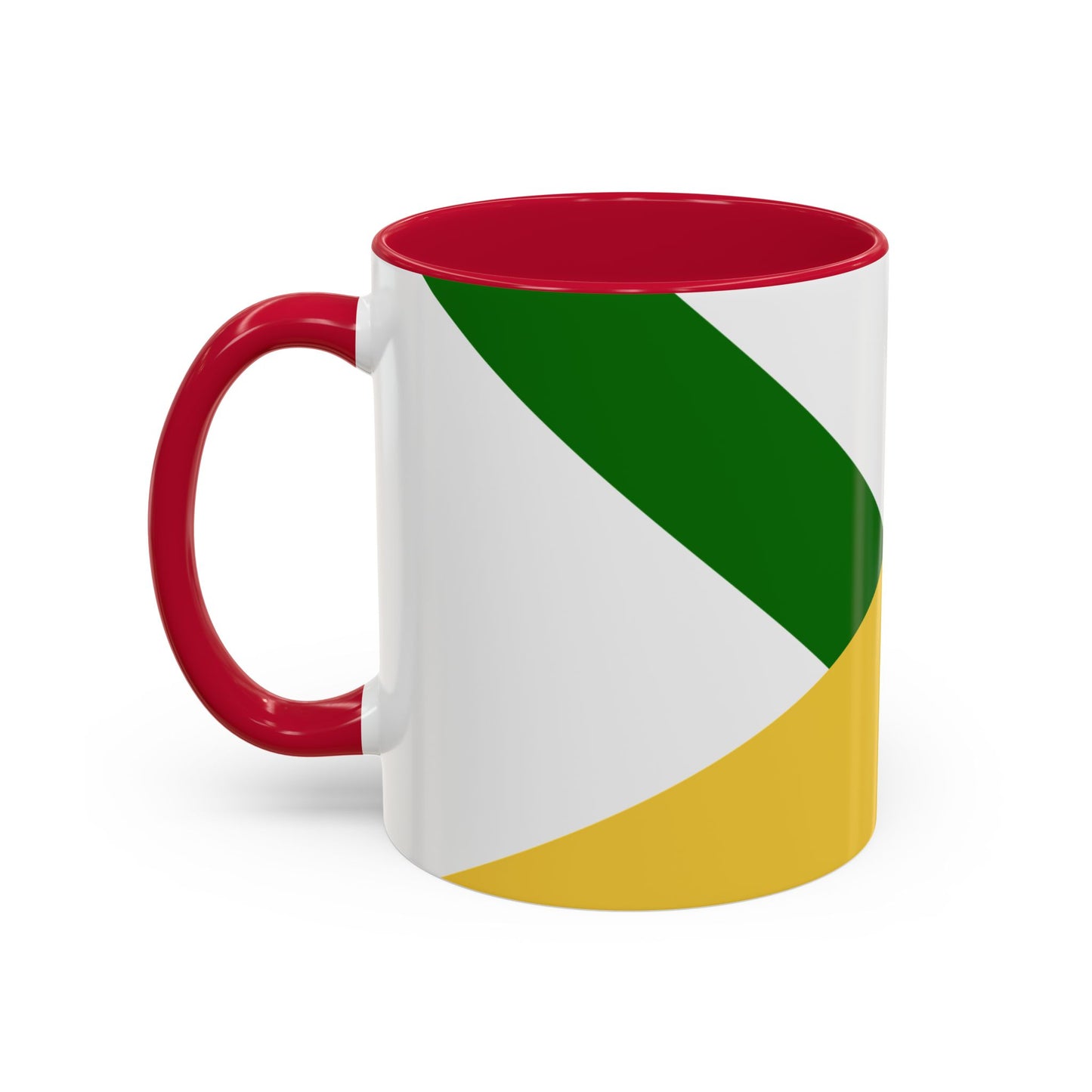 Vibrant Geometric Mug - Jamaica Inspired