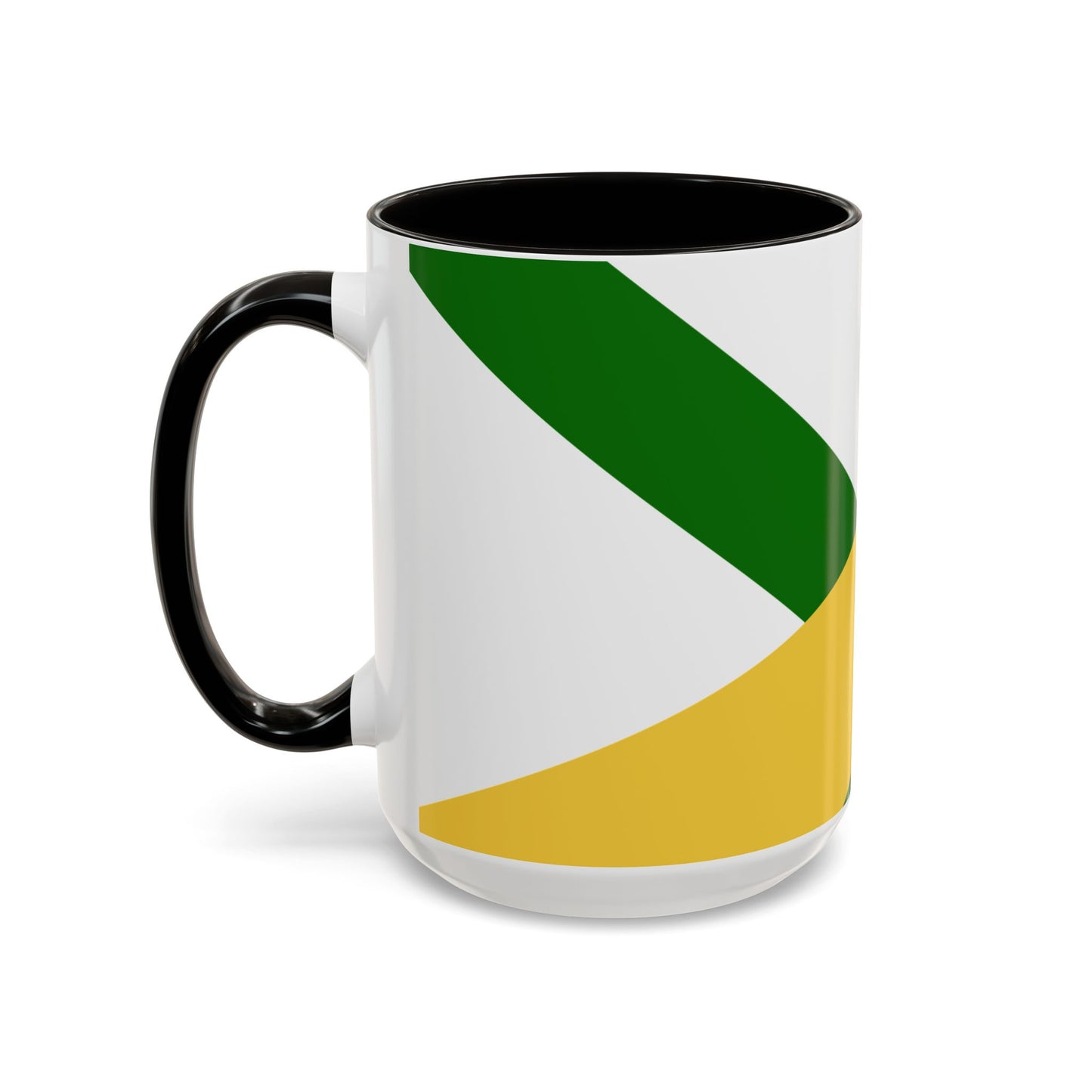 Vibrant Geometric Mug - Jamaica Inspired