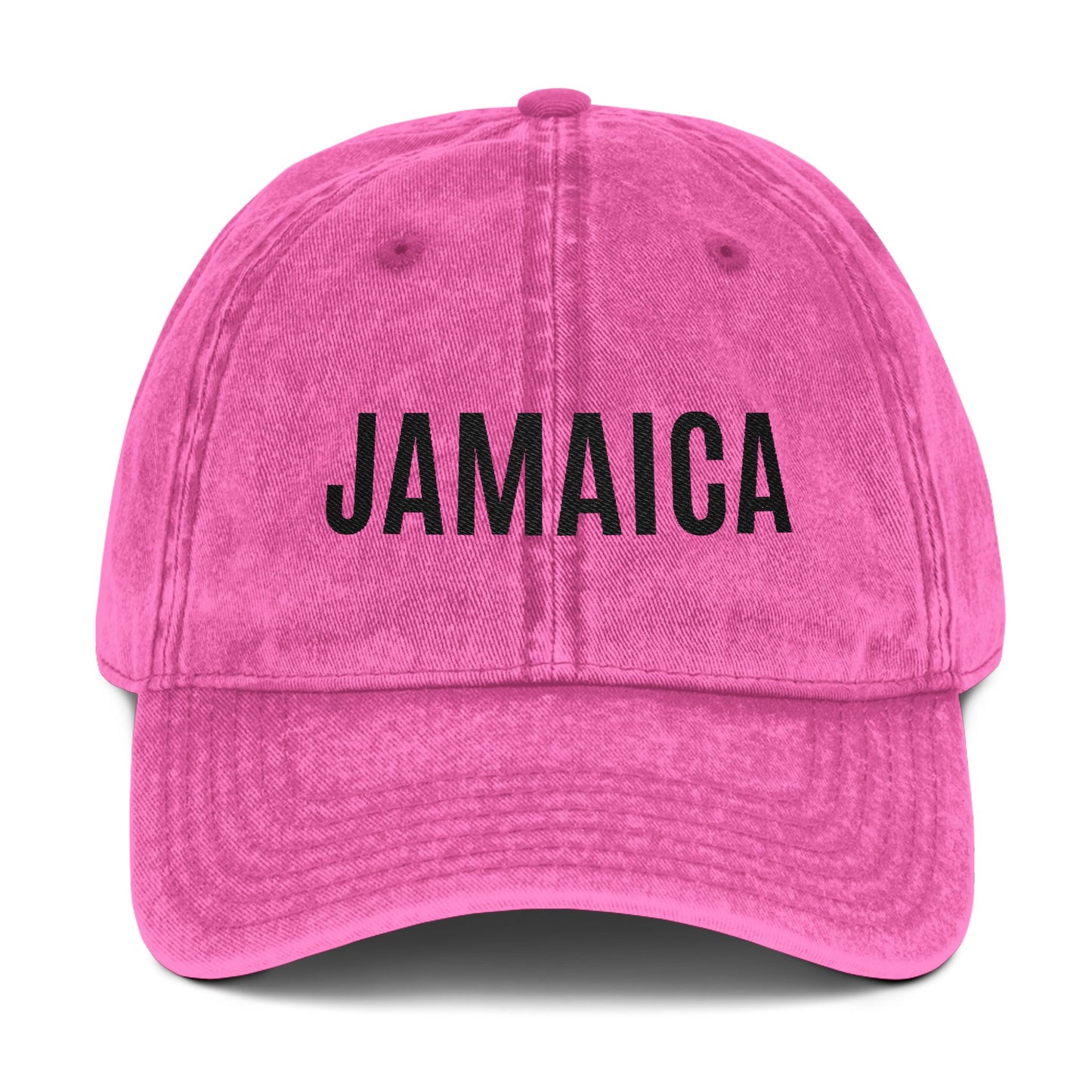 Vintage Jamaica Cap - Casual Embroidered Hat
