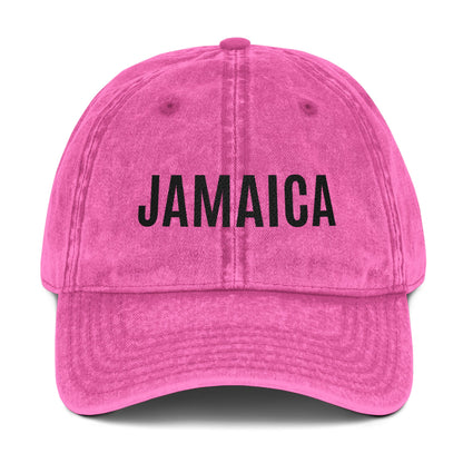 Vintage Jamaica Cap - Casual Embroidered Hat