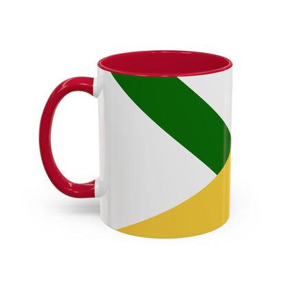 Vibrant Geometric Mug - Jamaica Inspired