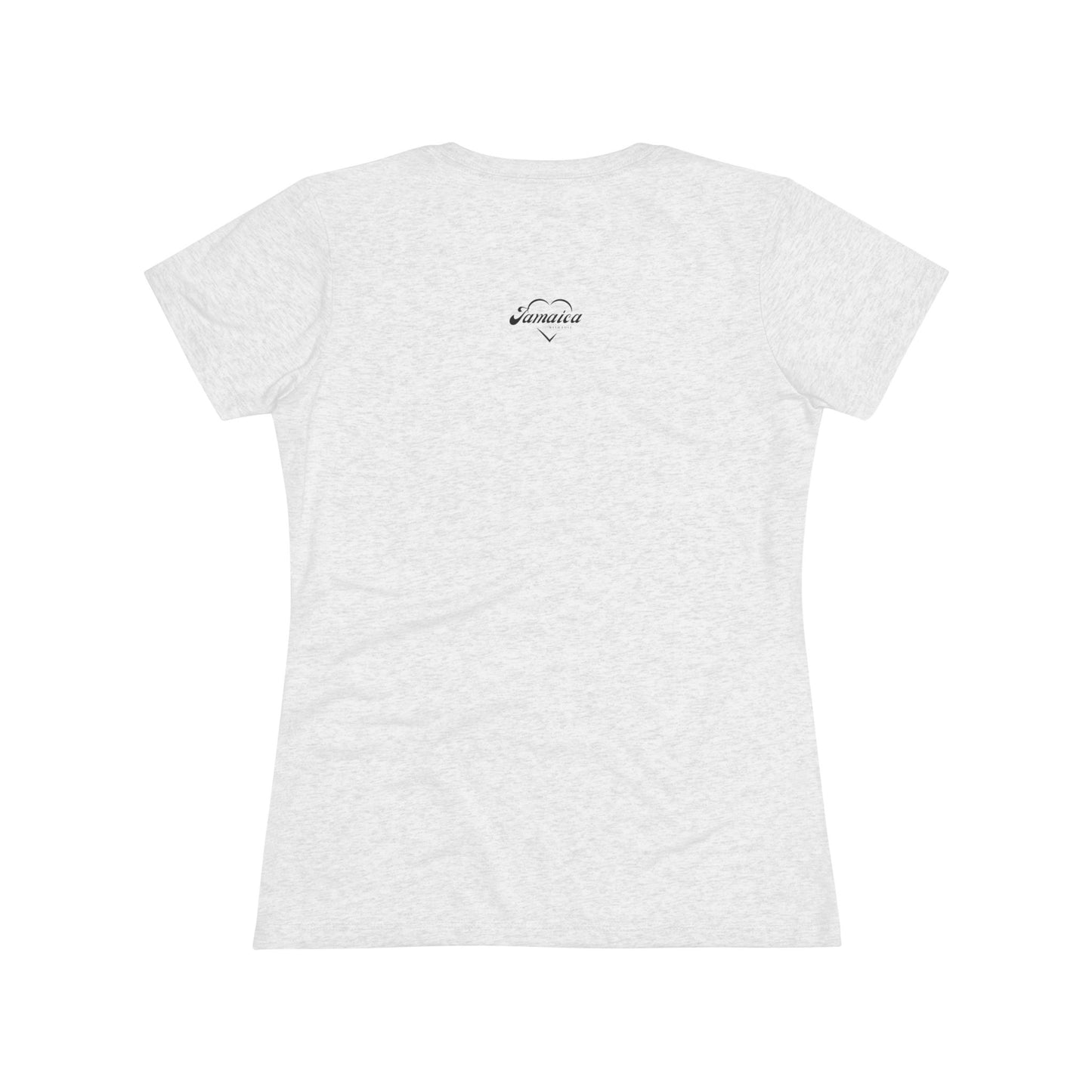 JAMAICA + MADE IN JAMAICA Women's Triblend Tee  - Casual Soft T-Shirt