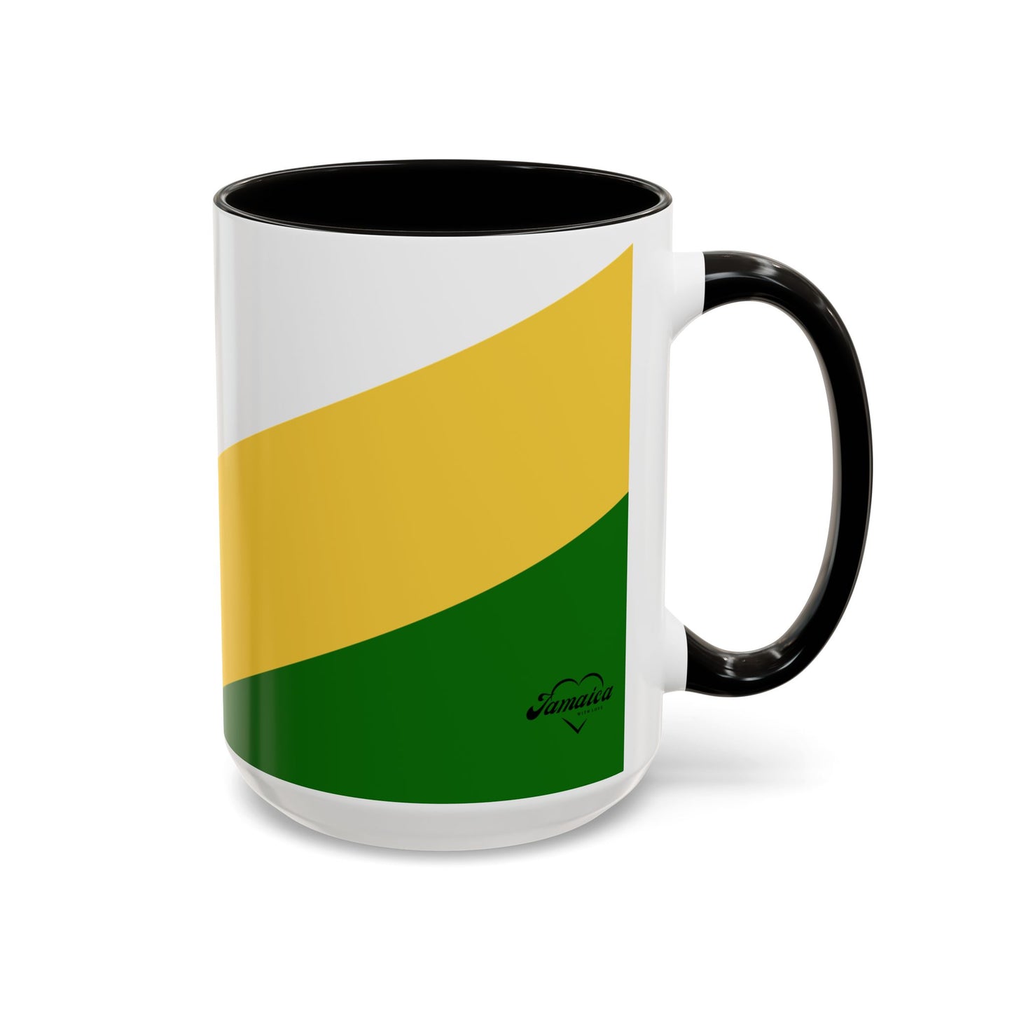 Vibrant Geometric Mug - Jamaica Inspired