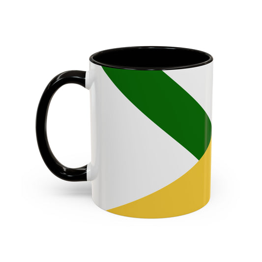 Vibrant Geometric Mug - Jamaica Inspired
