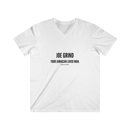 JOE GRIND Men's Fitted V-Neck Short Sleeve Tee