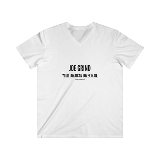 JOE GRIND Men's Fitted V-Neck Short Sleeve Tee